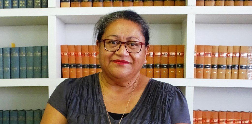 Senior Lawyer and former Attorney General, Taulapapa Brenda Heather-Latu.