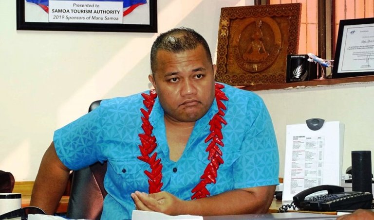 The Samoa Tourism Authority Chief Executive Officer, Suifua Fa’amatuainu Lenatai.