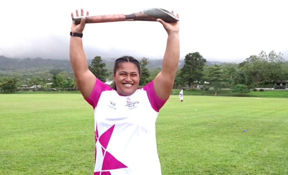 Samoa Sports Celebrate the Queens Baton Relay