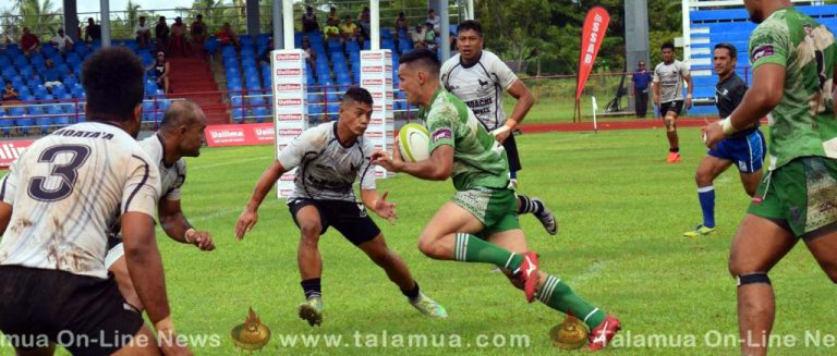 Action from the 2018 Marist Sevens Tournament final.