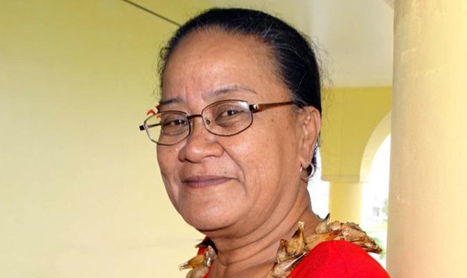 The Minister for Justice & Courts Administration, Matamua Seumanu Vasati Pulufana.