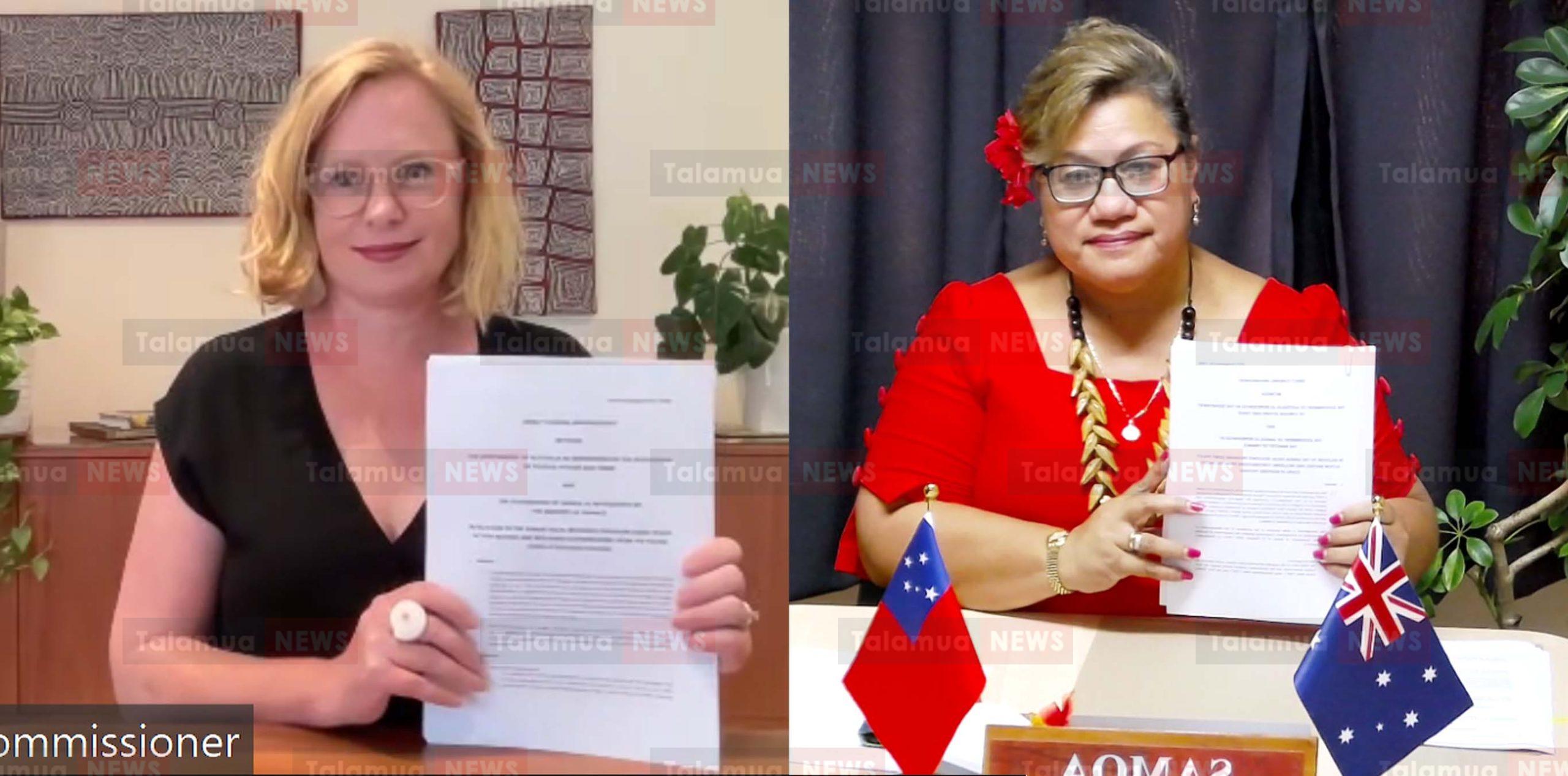 Aust HC & Samoa Minister