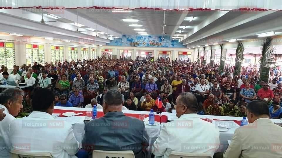 Savaii Political rally