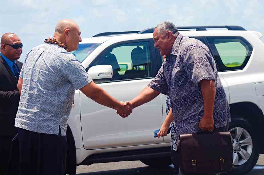Samoa Talks DPM greets Governor