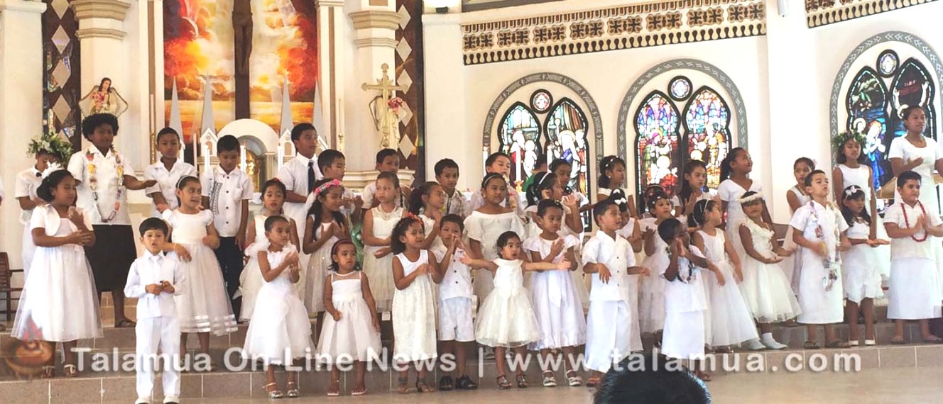 White Sunday Samoan children feature Image