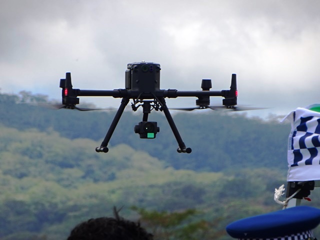 Samoa police drone