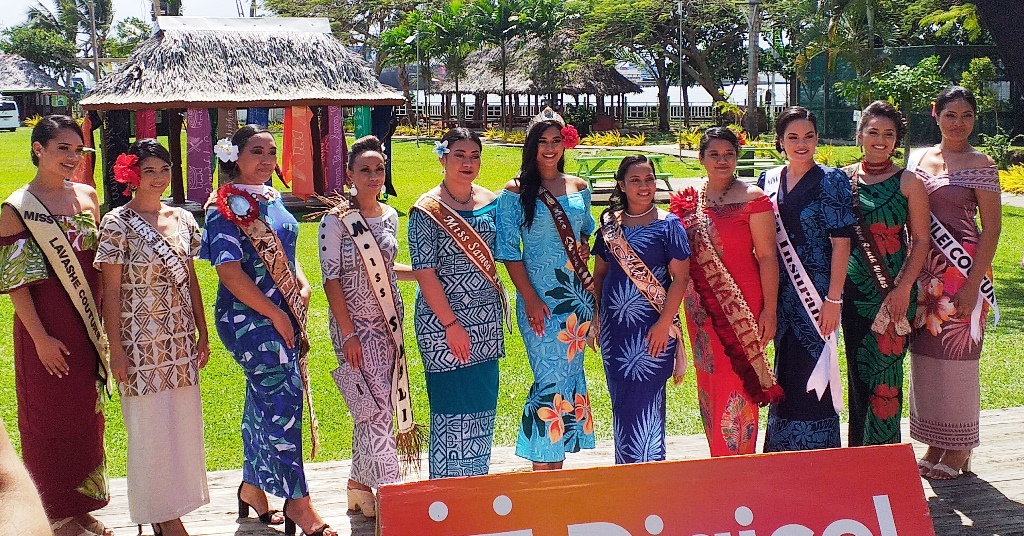 Miss Samoa pageant contestants
