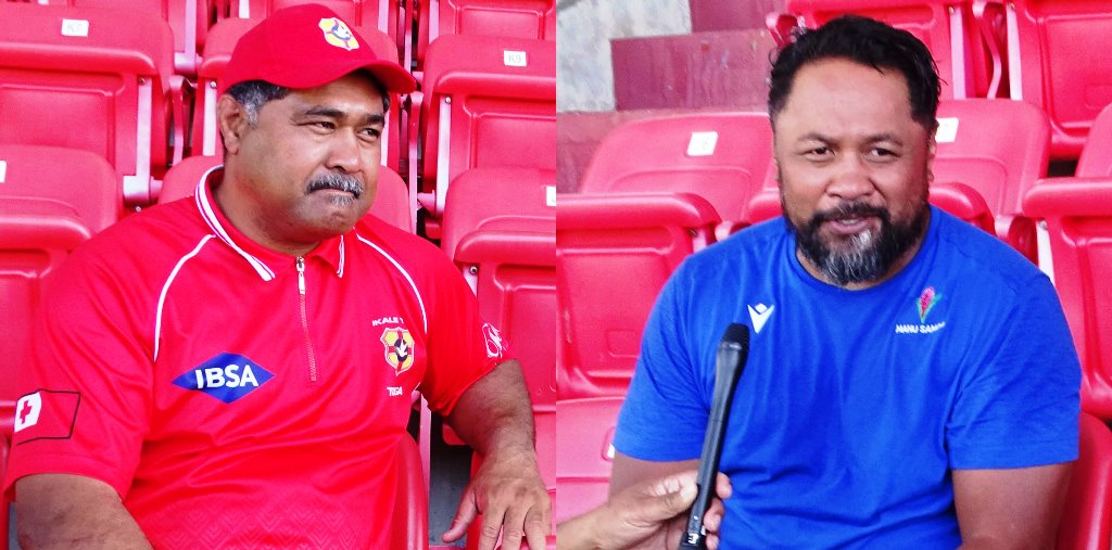 Tonga Samoa coaches