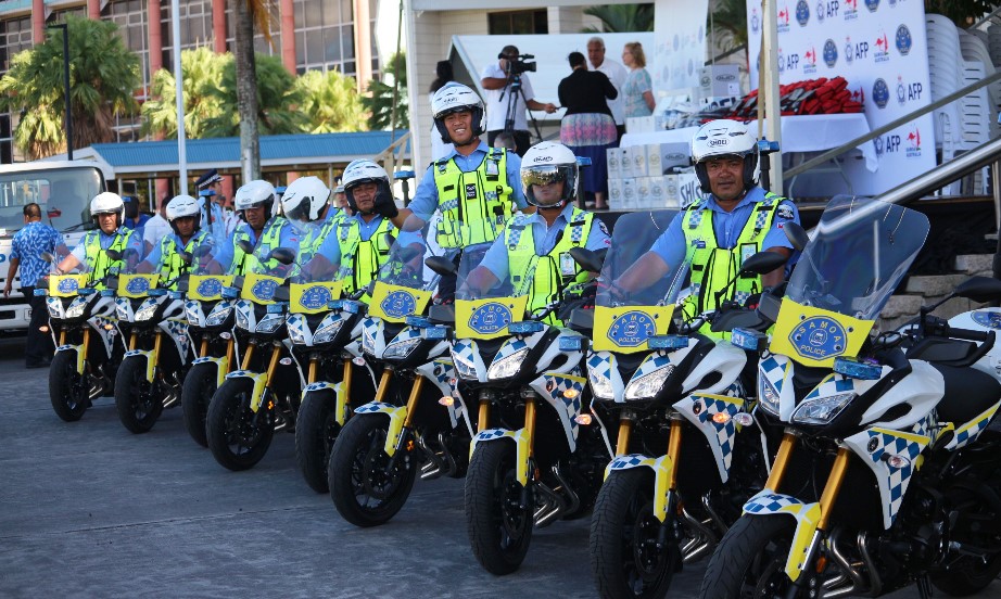 Police on bikes