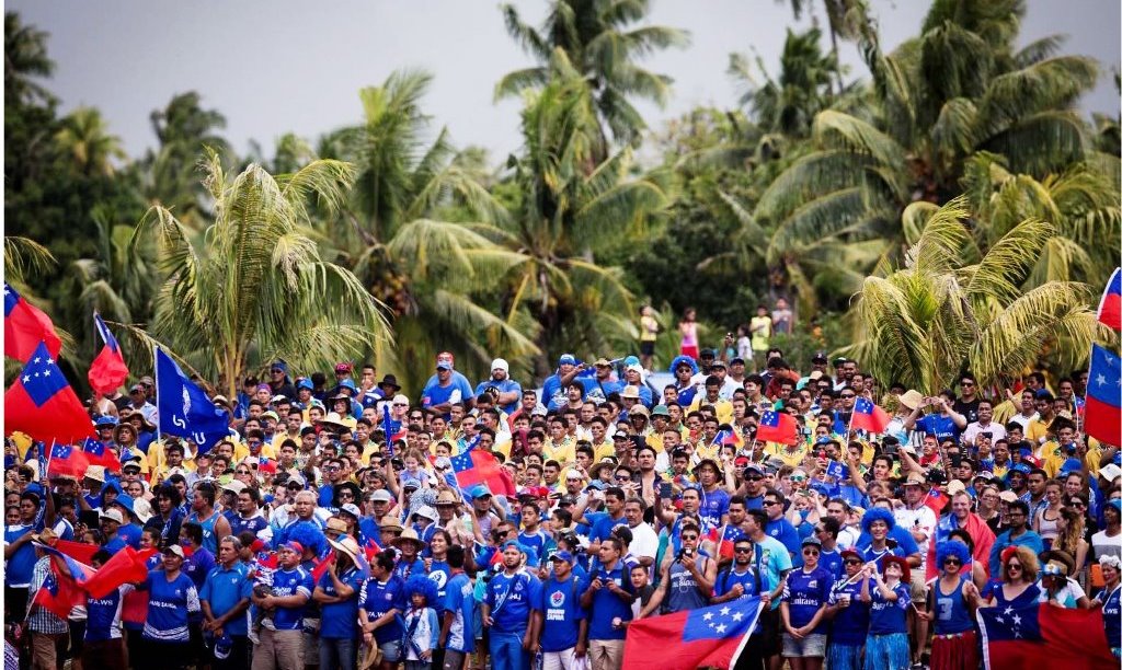 Manu Samoa supporters