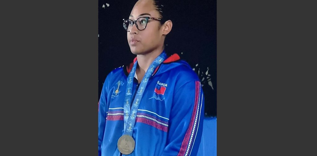 Samoa's first gold medal in Solomons