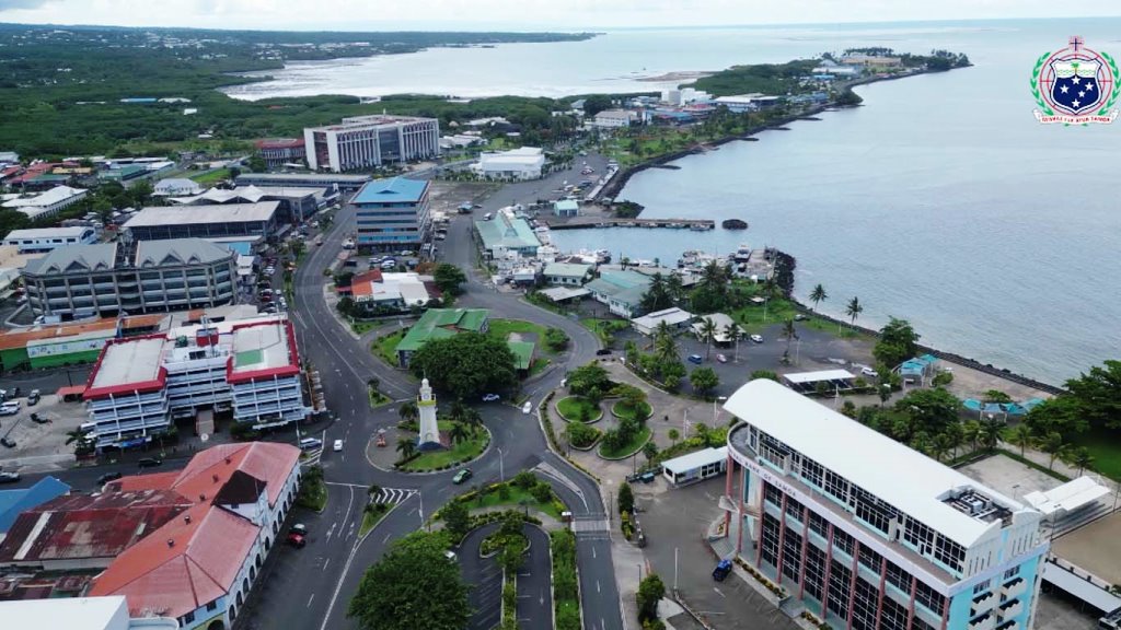 Apia town view