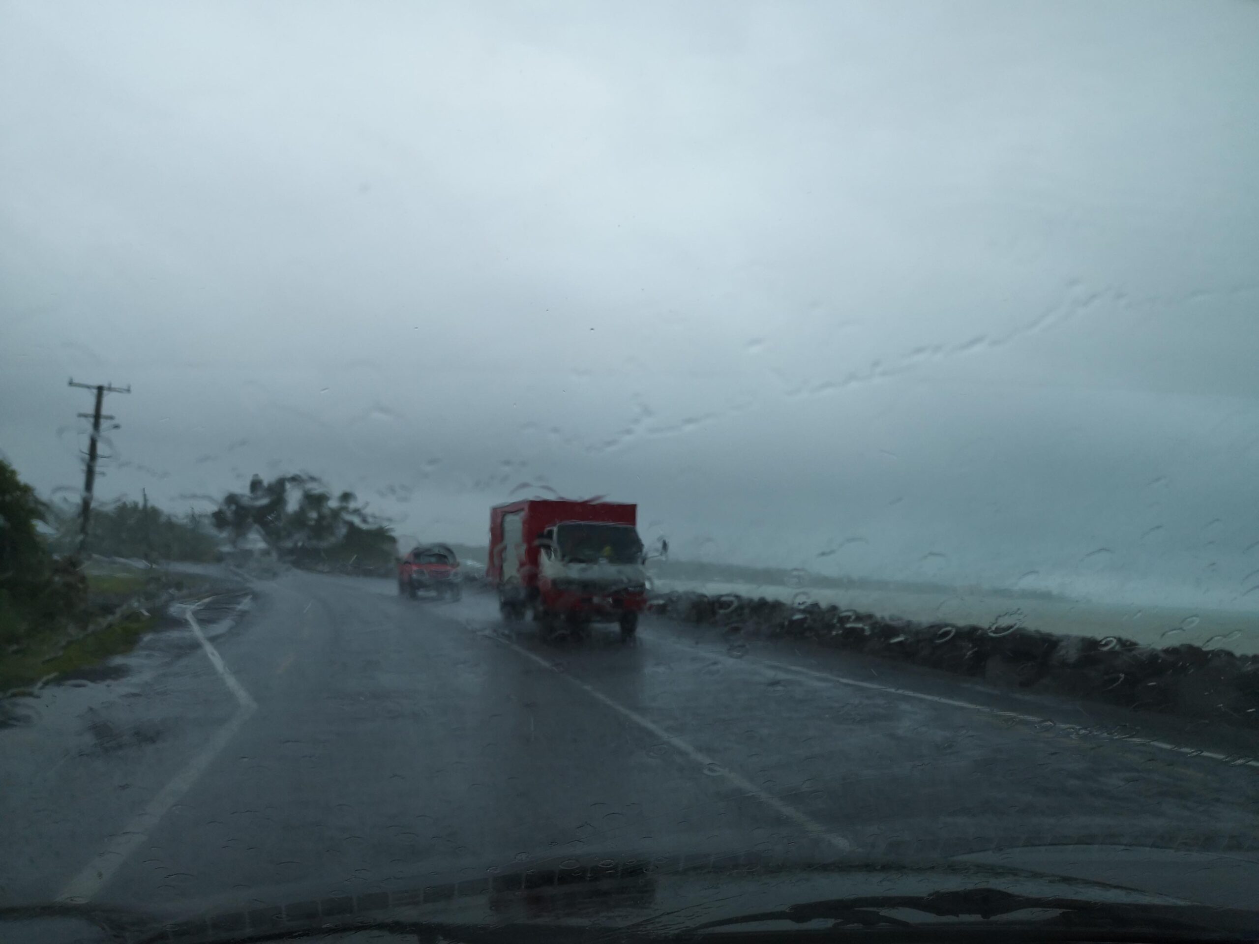 Bad Weather road travel