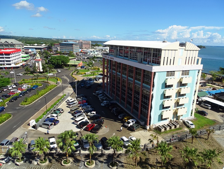 Central Bank aerial view