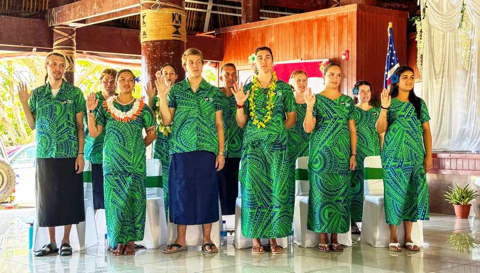 Peace Corps Volunteers sworn in