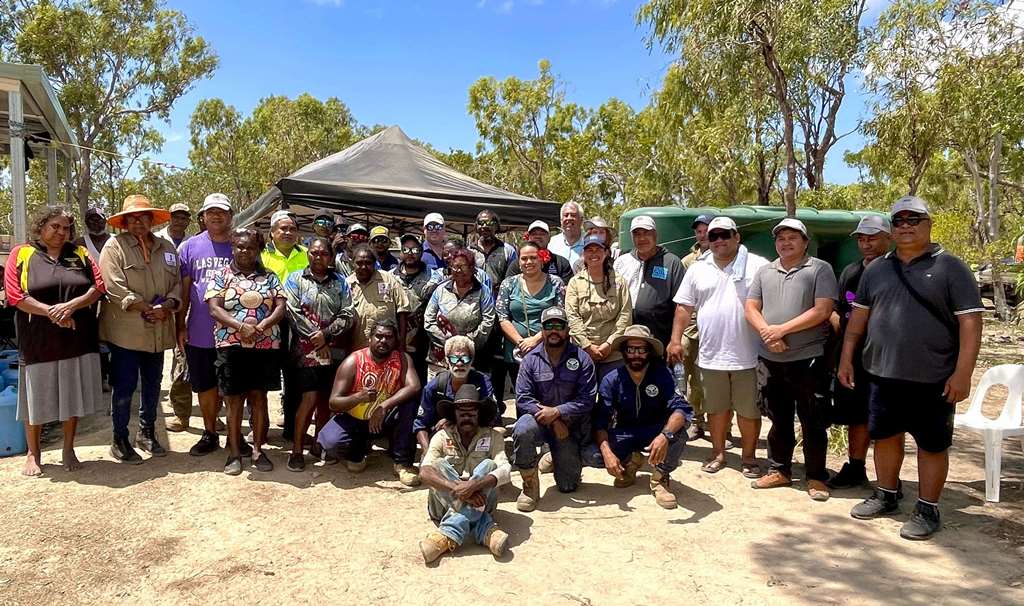 3 Junjuwarra Aboriginal rangers