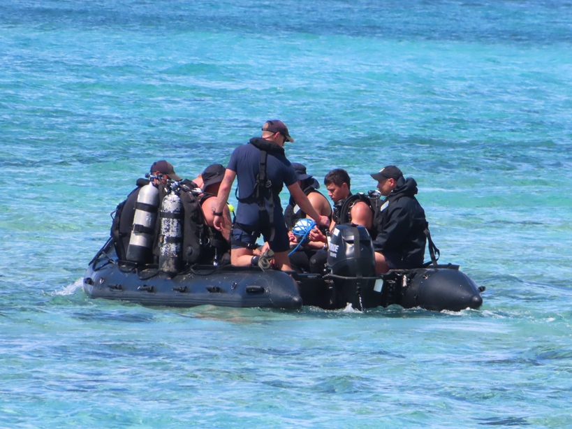 Manawanui divers