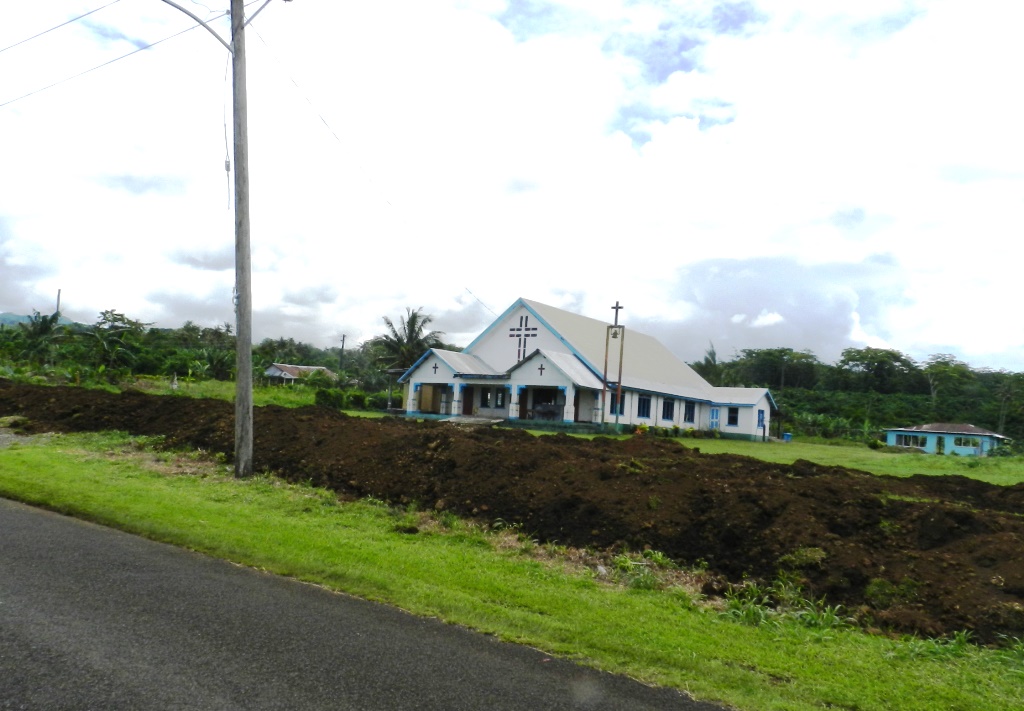 afega dug out church access