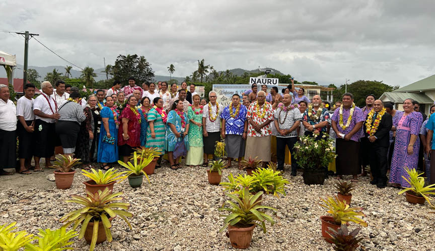 Vaiala Village delegation