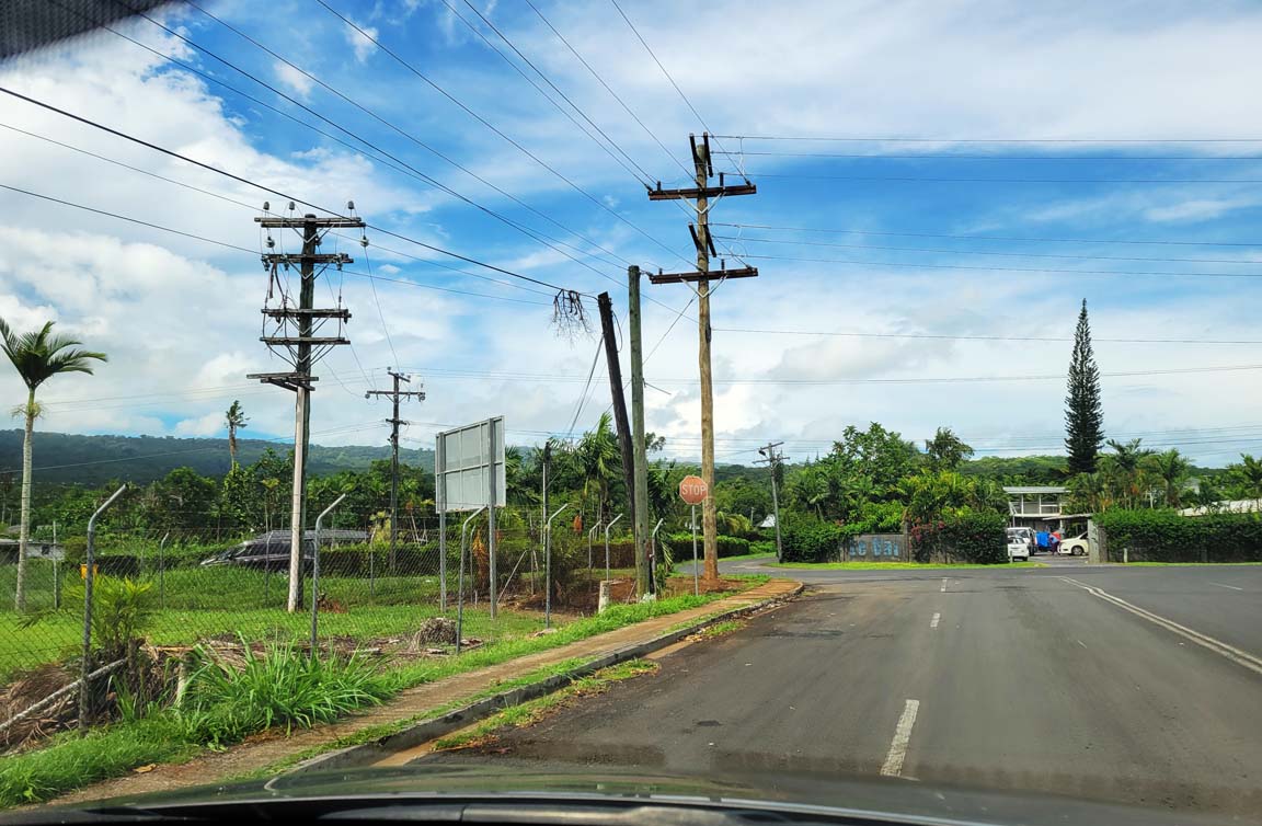 EPC Overhead powerline Faleata