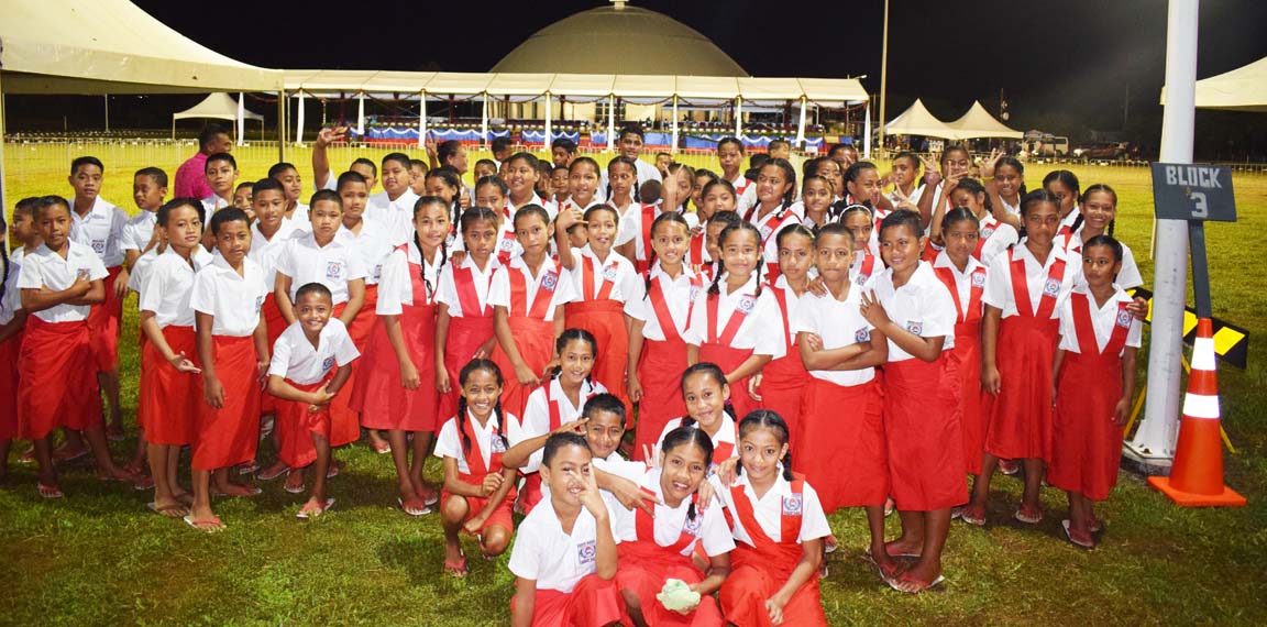 School Children at Mulinuu