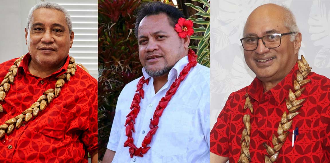 New MPs Aiolupo, Motuopaa, Aiono