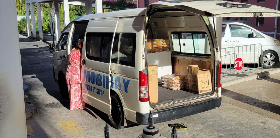 Hospital food catered