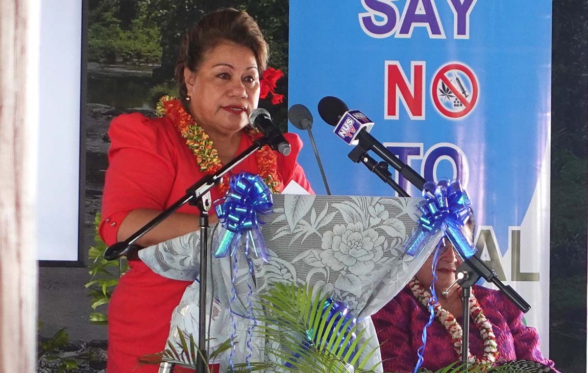 Mulipola Anarosa Ale speaking