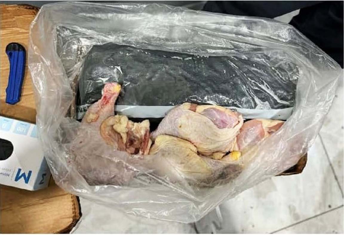 Chicken with drugs image