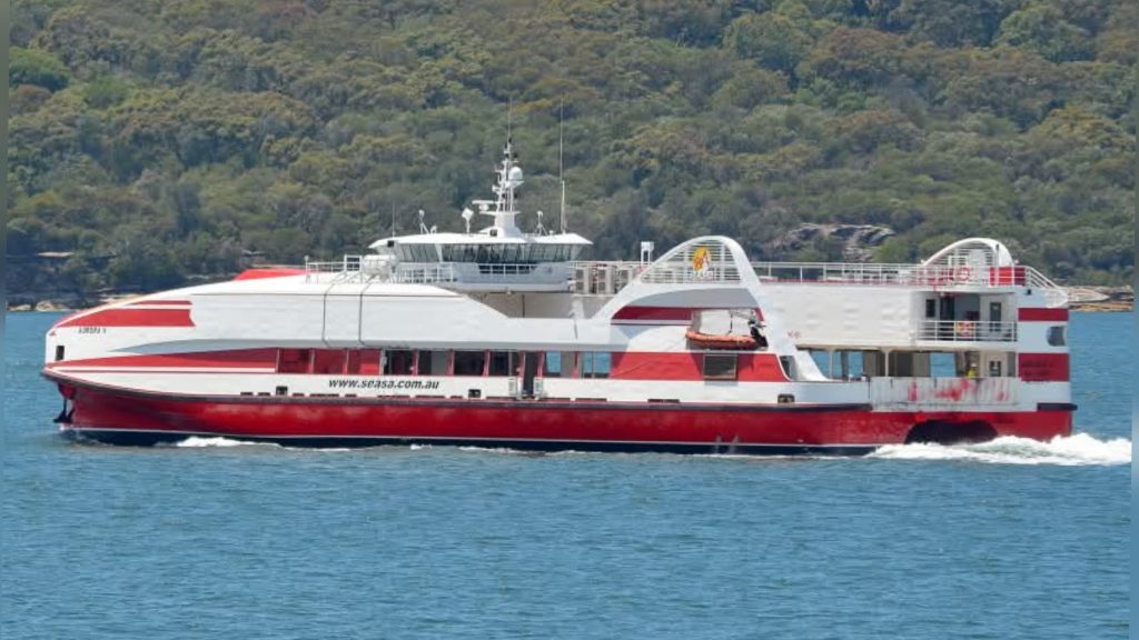 New Catmaran Inter-Island Ferry