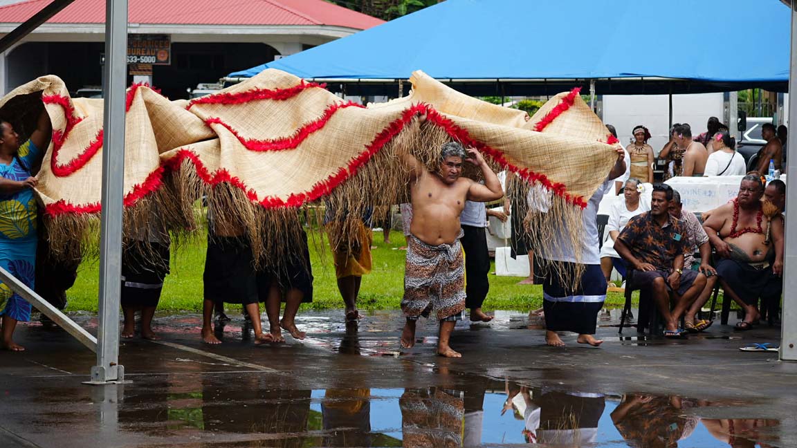 Samoa Taalolo fine mat