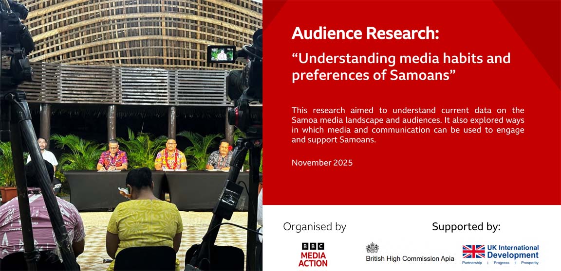 BBC Samoa Audience Survey 2025 Image