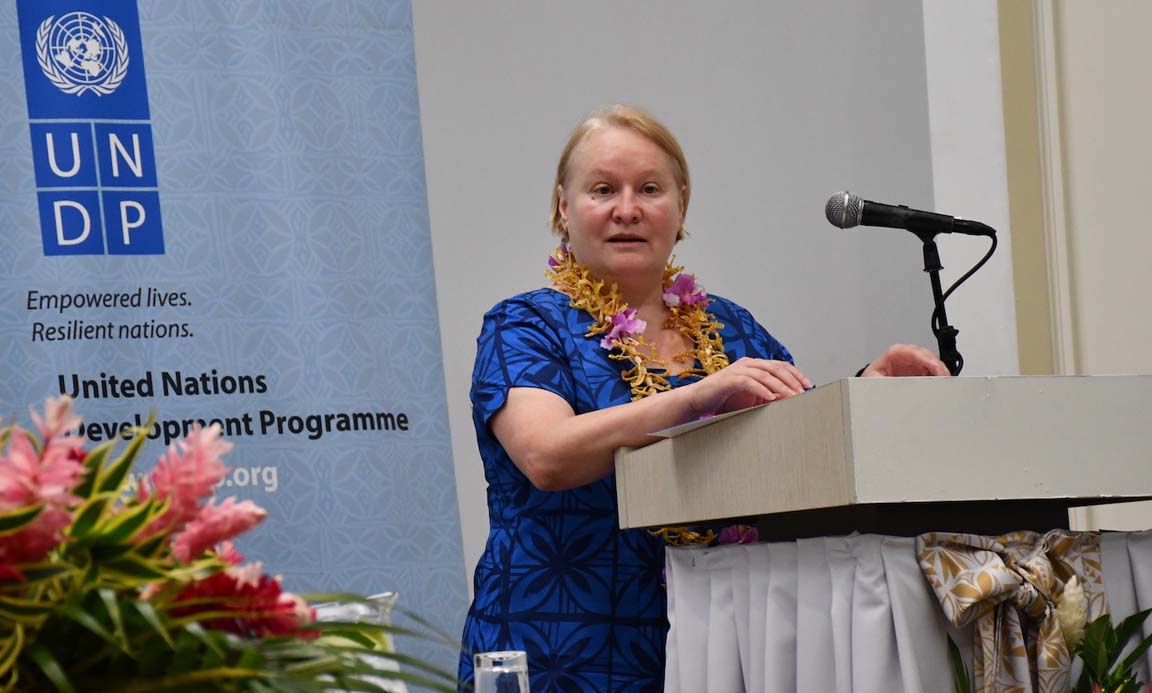 UNDP Resident Representative - Aliona Niculita