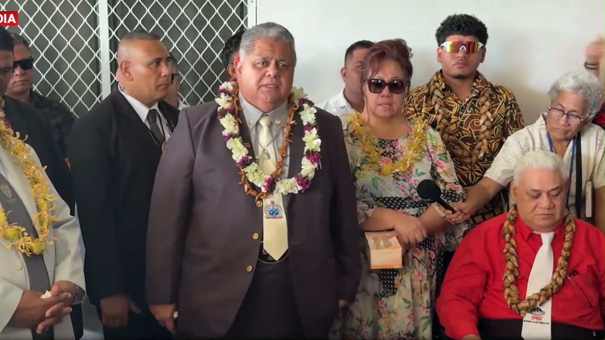 PM outside court