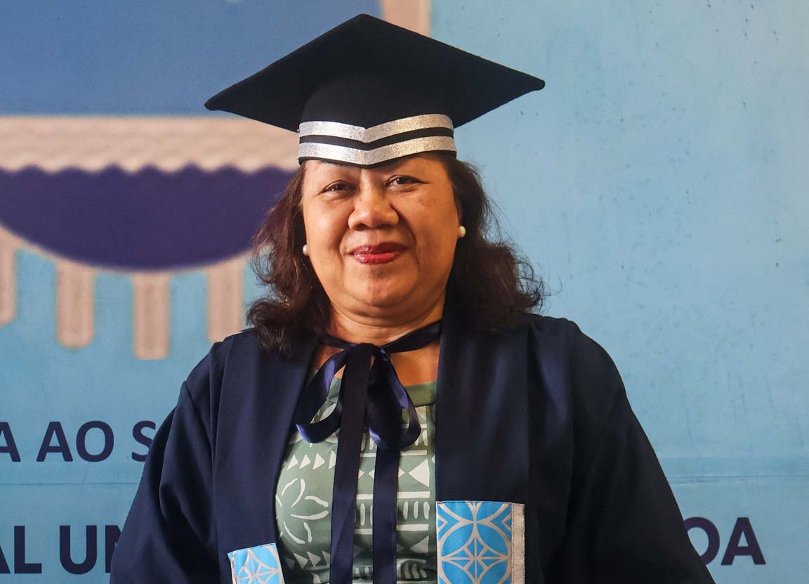 Vice Chancellor Patila Amosa