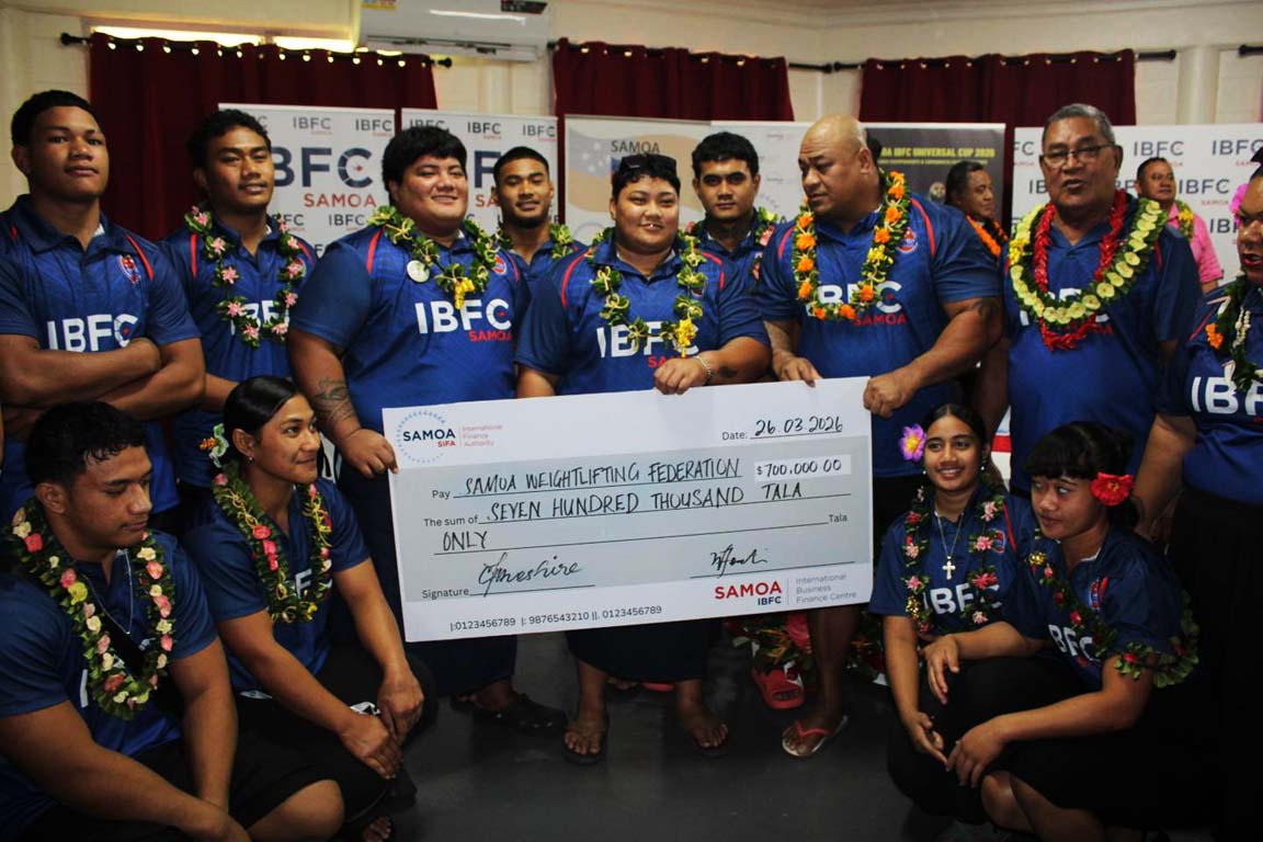 Weightlifting Team Samoa
