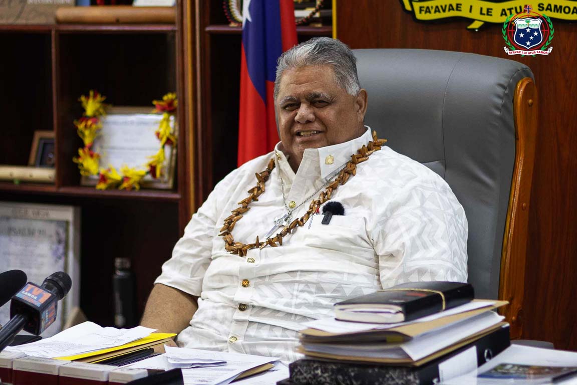 PM Laauli in office
