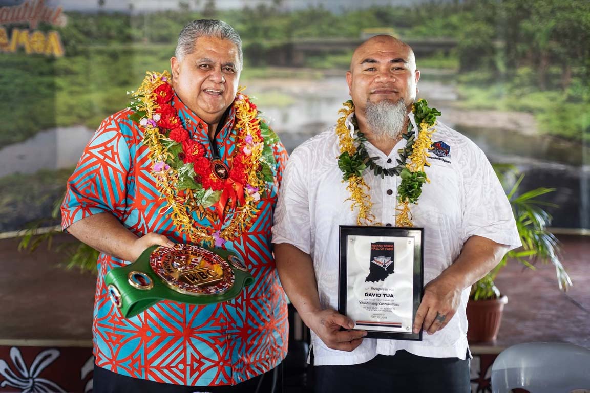 PM & David Tua