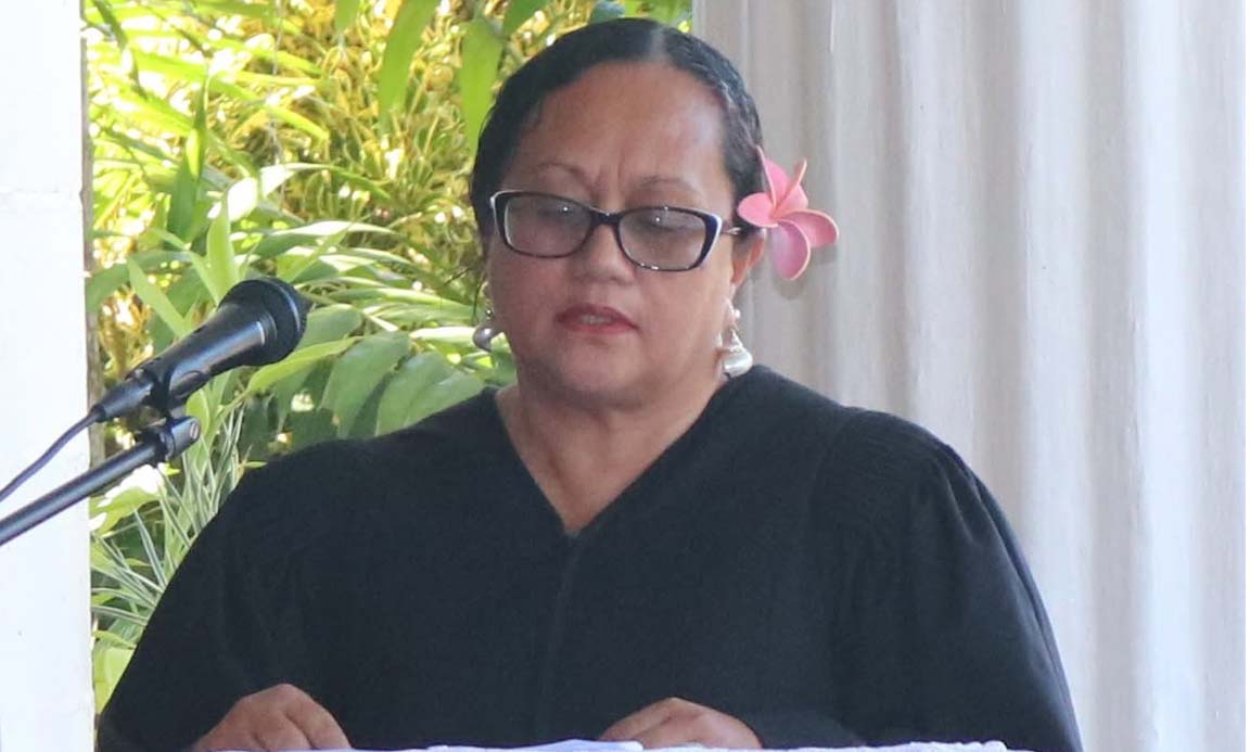 Justice Alalatoa Papalii oath
