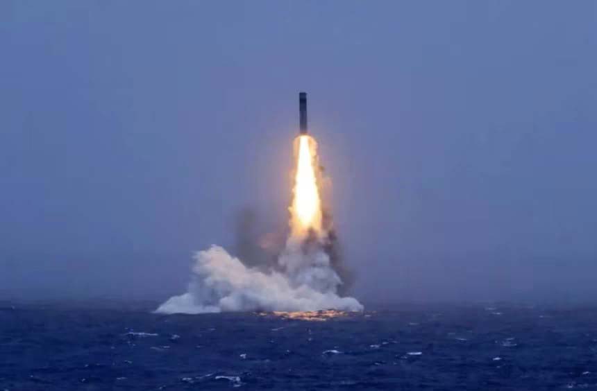 China's ballistic missile launch