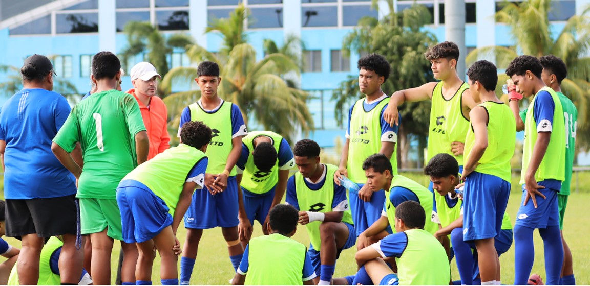OFC U16 traning