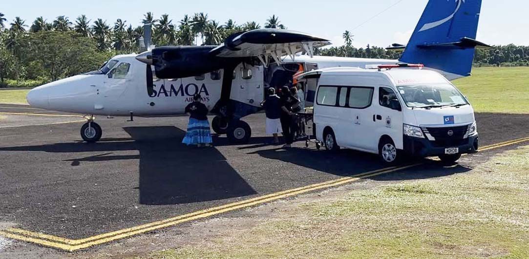 First medivac operation arrive at Fagalii