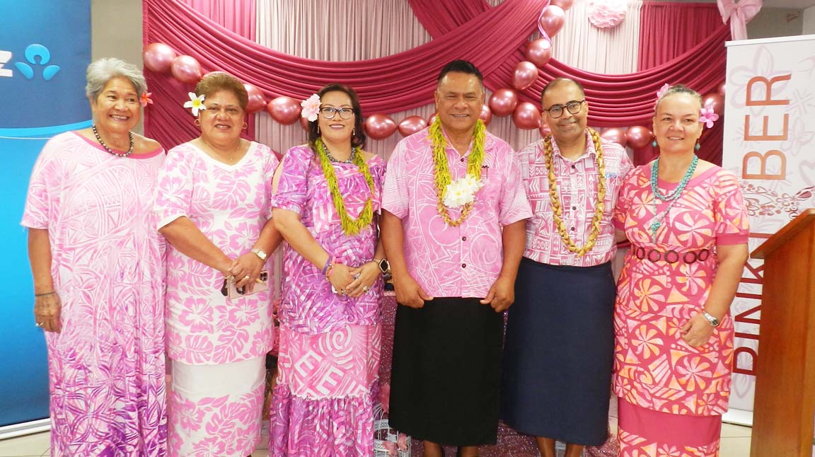 Pinktober Health Minister